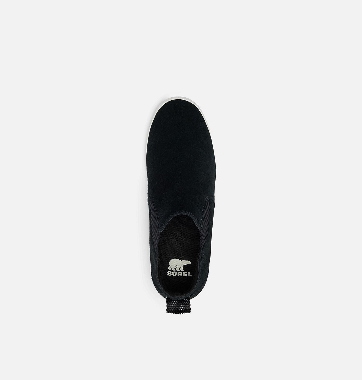 Sorel Womens Out N About Pull-On Hi Black, Sea Salt 11M