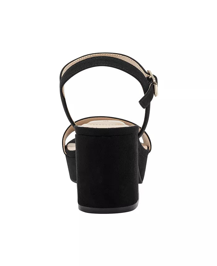 Bandolino Womens Pennie Platf Black 7M