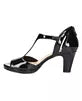 Easy Street Womens Flash Dres Black Patent 6WW