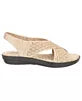 Easy Street Womens Claudia Co Sand 11W