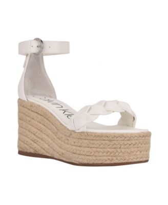Calvin Klein Calvin Klein Womens Thea Espa White 7M
