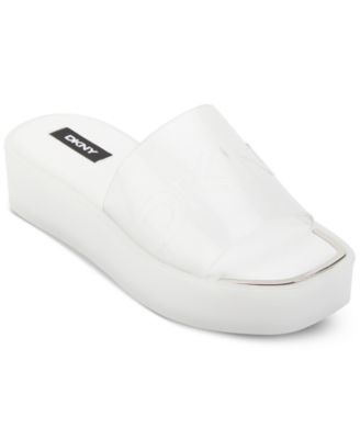DKNY Womens Laren Platform Slide S Orange 6M