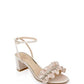 Jewel Badgley Mischka Womens Champagne Fabric 9.5M