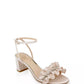 Jewel Badgley Mischka Womens Rose Gold Fabric 8.5M