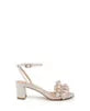 Jewel Badgley Mischka Womens Rose Gold Fabric 8.5M