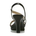 Naturalizer Brenta Strappy Dress Sandals Black Faux Leather 5.5M