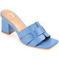Journee Collection Womens Renatta Blue 7.5M