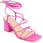 Journee Collection Womens Harpr Pink 8M