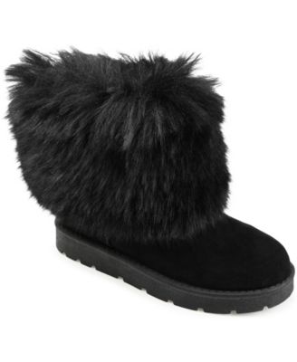 Journee Collection Womens Shanay Black 6M
