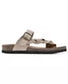 White Mountain Womens Crawfor Sandal Wood, Suede 8M