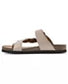 White Mountain Womens Crawfor Sandal Wood, Suede 8M