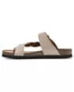 White Mountain Womens Crawfor Sandal Wood, Suede 8M