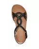 Soul Naturalizer Solo Strappy Sandals Black Faux Leather 10M