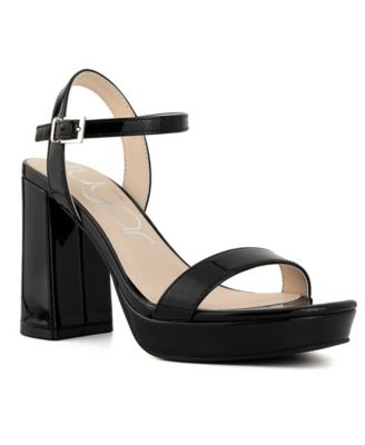 Sugar Sugar Womens Vallentina Dress Black Patent 8M
