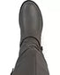 Journee Collection Women's Wide Calf Knee High Riding Boots Grey 10M