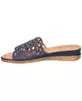 Bella Vita Womens Italy Cas-I Navy Kidsuede Italian Leather 8M