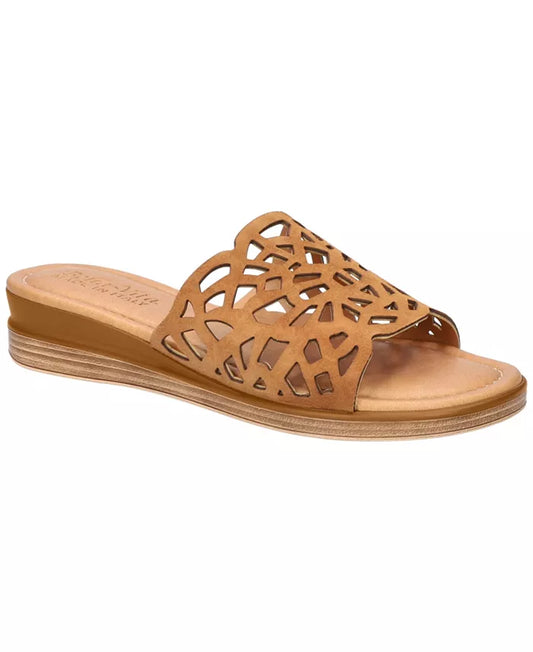 Bella Vita Women's Italy Cas-I Whiskey Kidsuede Italian Leather 8M