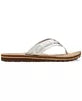 Clarks Womens Fenner Nerice Flip-Flo Off White 8M