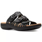 Clarks Womens Laurieann Ayla Slip-On Black 9.5W