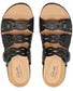 Clarks Womens Laurieann Ayla Slip-On Black 9.5W