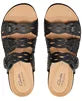 Clarks Womens Laurieann Ayla Slip-On Black 9.5W