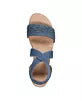Easy Spirit Womens Lorena Wov BlueGold 9M