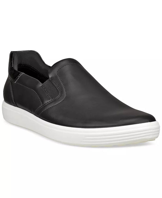 Ecco Womens Soft 7 LX Slip-On Black 6M