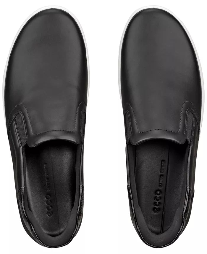 Ecco Womens Soft 7 LX Slip-On Black 6M