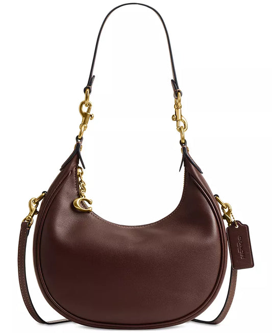 COACH Leather Jonie Bag 22 Brown