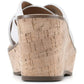 White Mountain Samwell Wedge Sandals White 9M