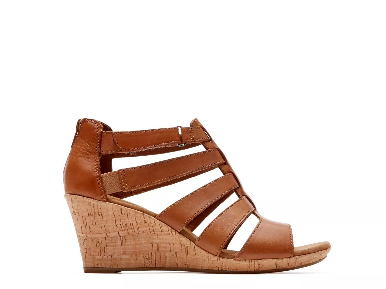 Rockport Womens Briah Gladiat Brown 7M