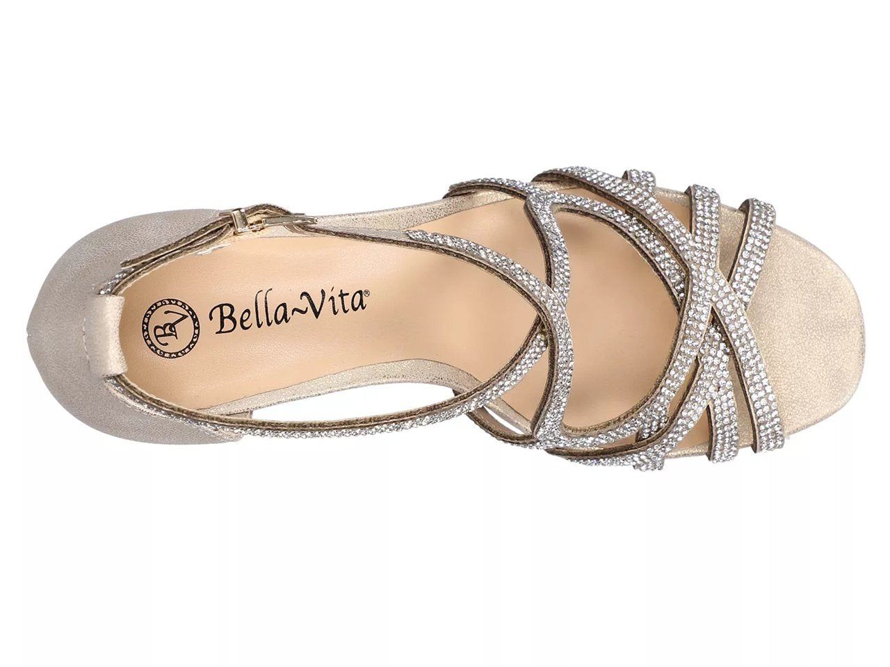 Bella Vita Aliette Sandal - Soft Gold Metallic 8M