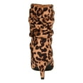 Journee Collection Womens Jo Leopard 7M