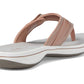 Clarks Womens Cloudsteppers B Rose Gold-Tone 10M