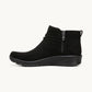 LifeStride Guest Washable Booties Black Fabric 9M