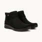 LifeStride Guest Washable Booties Black Fabric 9M