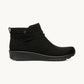 LifeStride Guest Washable Booties Black Fabric 9M
