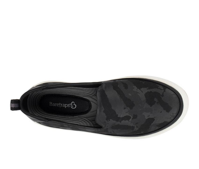 Baretraps Womens Nevin Slip-on Black Camo 9.5M