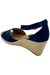 Style Co Seleeney Wedge Sandals Navy 10M