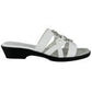 Easy Street Torrid Sandals White Croc 8.5WW