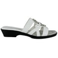 Easy Street Torrid Sandals White Croc 8.5WW