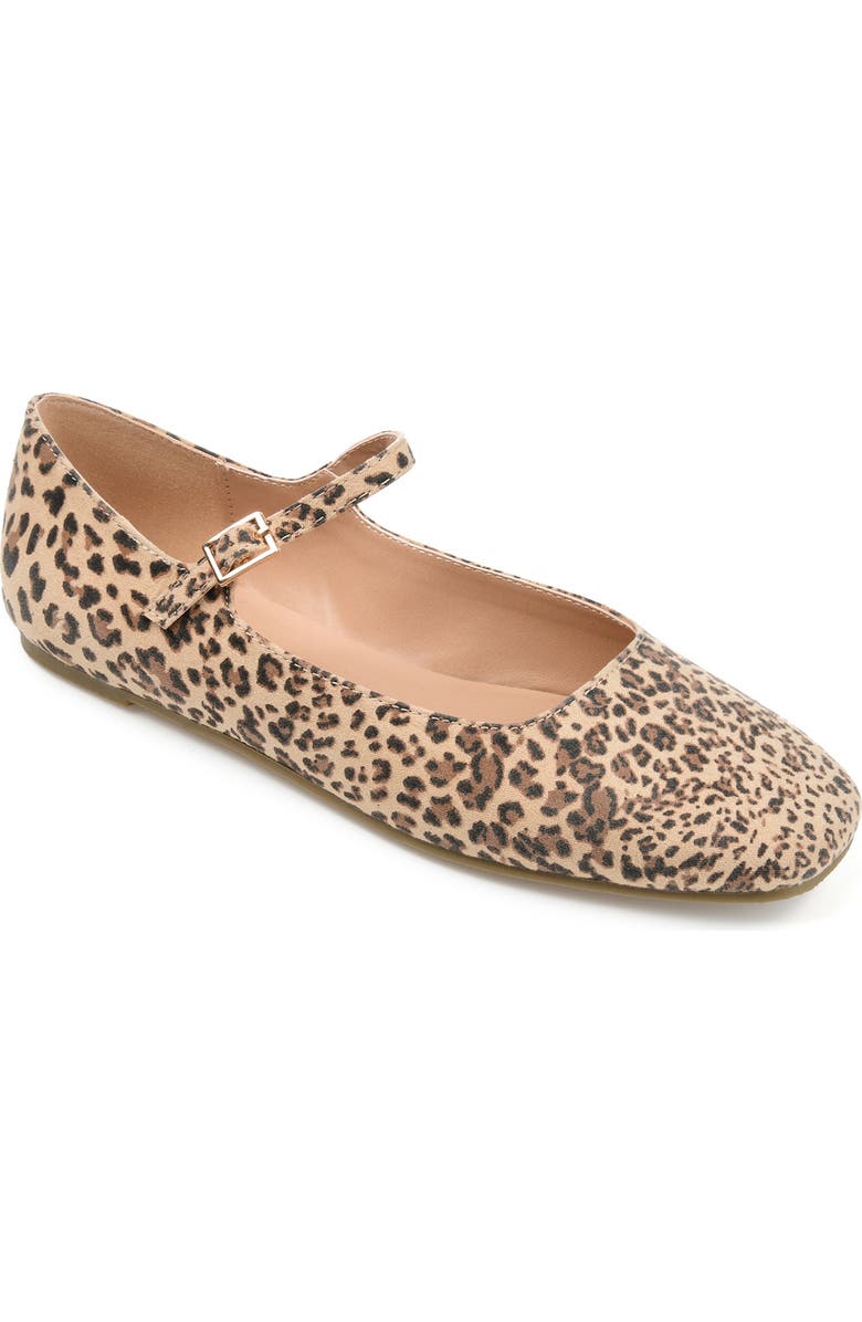 Journee Collection Womens Car Leopard 8.5M