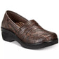 Easy Street Origin Clogs Brown Tool 10M