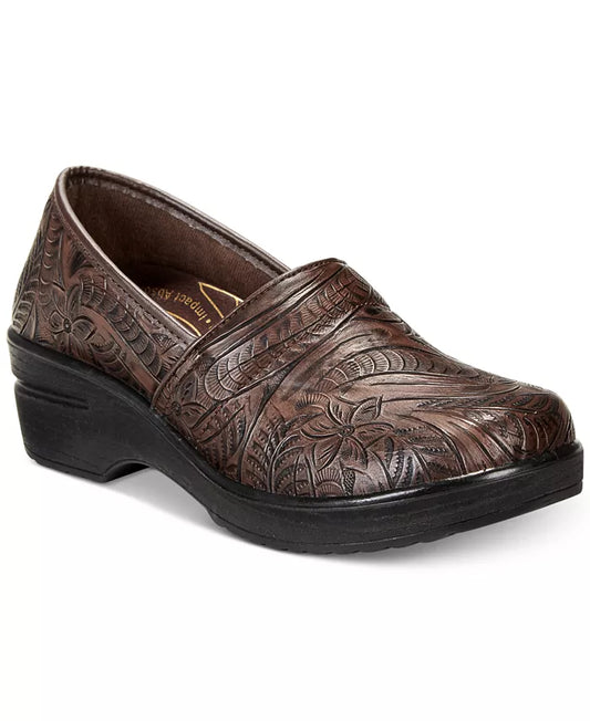Easy Street Origin Clogs Brown Tool 10M