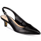 Bella Vita Scarlett Slingback Pumps Black Leather 8W