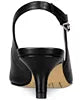 Bella Vita Scarlett Slingback Pumps Black Leather 8W