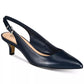Bella Vita Scarlett Slingback Pumps Navy Leather 6M