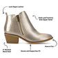 Journee Collection Womens Rebel Gold 8M