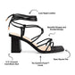 Journee Collection Womens Harpr Black 8M