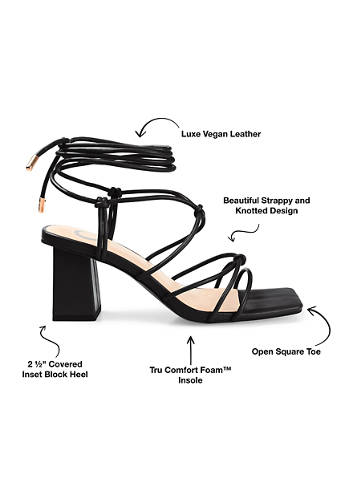 Journee Collection Womens Harpr Black 8M